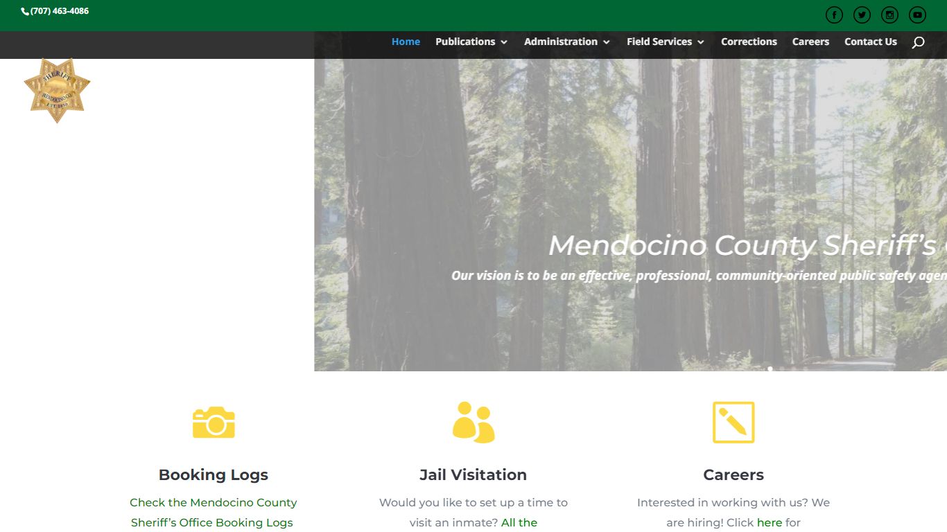 Corrections - Mendocino County Sheriff's Office